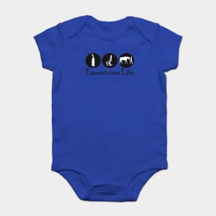 Equestrian-life Baby Bodysuit